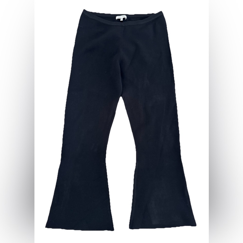 Ronny Kobo Doreen Double Knit Crop Black Pants - Picture 2 of 7